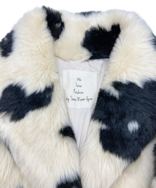 Sea Room lynn（シールームリン）Sea Room lynn (シールームリン) ECOファーミディアムCollarコート アイボリー サイズ:Freeの古着・服飾アイテム