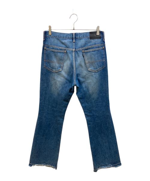 jieda（ジエダ）jieda (ジエダ) USED FLARE DENIM PANTS /ユーズドフレアデニムパンツ インディゴ サイズ:2の古着・服飾アイテム