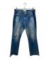 jieda（ジエダ）の古着「USED FLARE DENIM PANTS /ユーズドフレアデニムパンツ」｜インディゴ