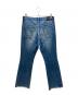 jieda (ジエダ) USED FLARE DENIM PANTS /ユーズドフレアデニムパンツ インディゴ サイズ:2：6000円