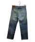 RRL (ダブルアールエル) ヴィンテージ 5ポケット Fullerton リペアード ジーンズ インディゴ サイズ:W28：24000円