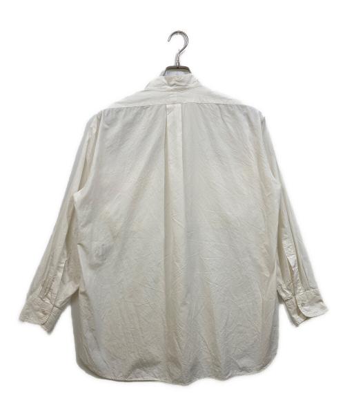 KAPTAIN SUNSHINE（キャプテンサンシャイン）KAPTAIN SUNSHINE (キャプテンサンシャイン) バンドカラーシャツ ホワイト サイズ:36の古着・服飾アイテム