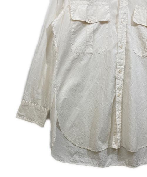 KAPTAIN SUNSHINE（キャプテンサンシャイン）KAPTAIN SUNSHINE (キャプテンサンシャイン) バンドカラーシャツ ホワイト サイズ:36の古着・服飾アイテム