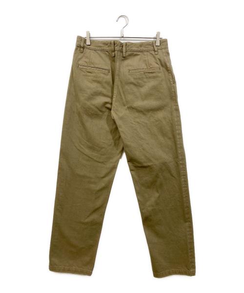 MINEDENIM（マインデニム）MINEDENIM (マインデニム) F.Work Denim PS ワークパンツ オリーブ サイズ:9の古着・服飾アイテム