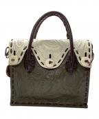 Carving Tribesカービングトライブス）の古着「カービングバッグ」｜オリーブ