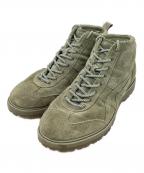 Onitsuka Tigerオニツカタイガー）の古着「ミッドカットスニーカー」｜オリーブ