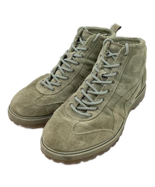 Onitsuka Tiger（オニツカタイガー）Onitsuka Tiger (オニツカタイガー) ミッドカットスニーカー オリーブ サイズ:25.5ｃｍの古着・服飾アイテム