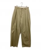 NEATニート）の古着「2タックパンツ」｜ベージュ