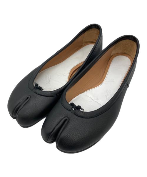 Maison Margiela（メゾンマルジェラ）Maison Margiela (メゾンマルジェラ) TABI BALLET SHOES ブラック サイズ:36の古着・服飾アイテム