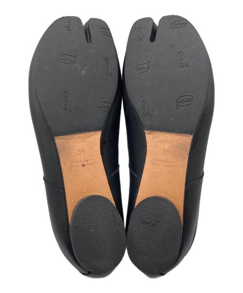 Maison Margiela（メゾンマルジェラ）Maison Margiela (メゾンマルジェラ) TABI BALLET SHOES ブラック サイズ:36の古着・服飾アイテム