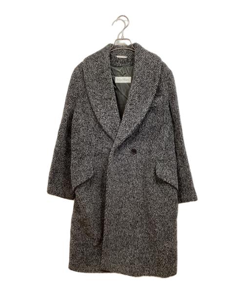MaxMara（マックスマーラ）MaxMara (マックスマーラ) アルパカダブルコート グレー サイズ:36の古着・服飾アイテム