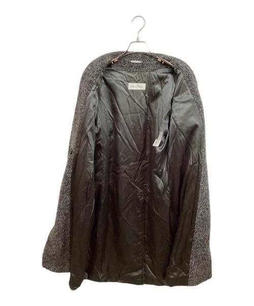 MaxMara（マックスマーラ）MaxMara (マックスマーラ) アルパカダブルコート グレー サイズ:36の古着・服飾アイテム