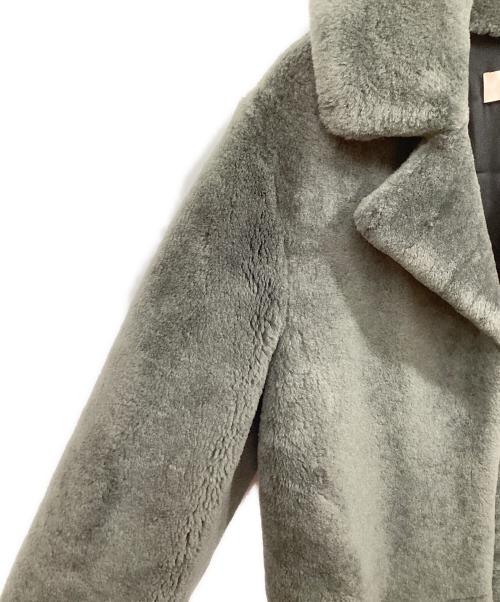 YVES SALOMON meteo（イヴサロモンメテオ）YVES SALOMON meteo (イヴサロモンメテオ) ファーコート グレー サイズ:SIZE 32の古着・服飾アイテム