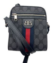 BALENCIAGA×GUCCI（バレンシアガ×グッチ）の古着「ショルダーバッグ」｜ブラック