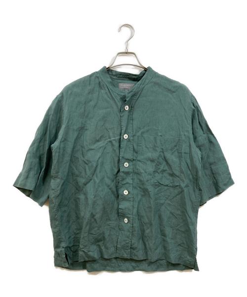 MARGARET HOWELL（マーガレットハウエル）MARGARET HOWELL (マーガレットハウエル) SHIRTING LINEN グリーン サイズ:Mの古着・服飾アイテム
