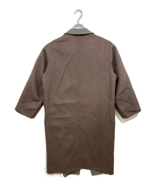 6(ROKU) BEAUTY&YOUTH（ロク ビューティーアンドユース）6(ROKU) BEAUTY&YOUTH (ロク ビューティーアンドユース) DOUOBLE REVER GOWN COAT ブラウンぐ サイズ:36の古着・服飾アイテム