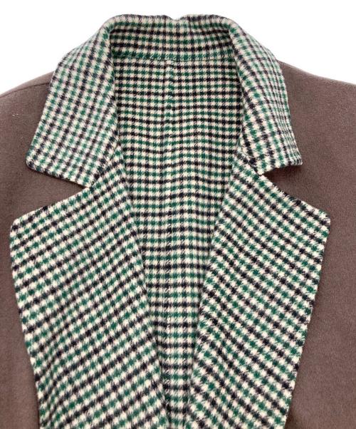 6(ROKU) BEAUTY&YOUTH（ロク ビューティーアンドユース）6(ROKU) BEAUTY&YOUTH (ロク ビューティーアンドユース) DOUOBLE REVER GOWN COAT ブラウンぐ サイズ:36の古着・服飾アイテム