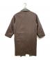 6(ROKU) BEAUTY&YOUTH (ロク ビューティーアンドユース) DOUOBLE REVER GOWN COAT ブラウンぐ サイズ:36：7000円