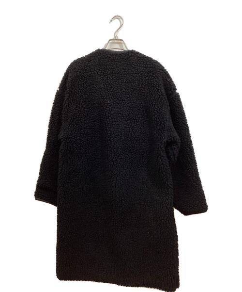 HYKE（ハイク）HYKE (ハイク) FAUX SHEARLING COAT ブラック サイズ:SIZE 2の古着・服飾アイテム