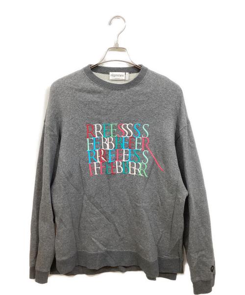 nagonstans（ナゴンスタンス）nagonstans (ナゴンスタンス) resfeber pullover グレー サイズ:Ｍの古着・服飾アイテム