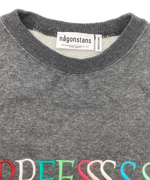 nagonstans（ナゴンスタンス）nagonstans (ナゴンスタンス) resfeber pullover グレー サイズ:Ｍの古着・服飾アイテム