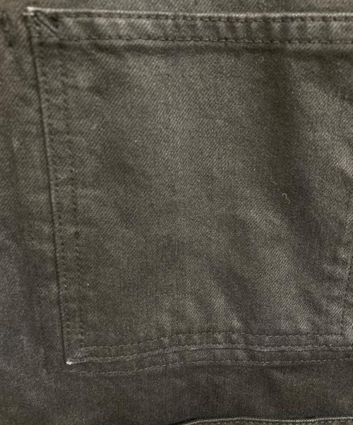 stussy（ステューシー）stussy (ステューシー) Denim Zip Work Jacket OVERDYED ブラック サイズ:Lの古着・服飾アイテム