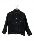 flagstuffフラグスタフ）の古着「BORO TRACKER JACKET」｜ブラック