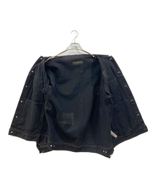 flagstuff（フラグスタフ）flagstuff (フラグスタフ) BORO TRACKER JACKET ブラック サイズ:Lの古着・服飾アイテム