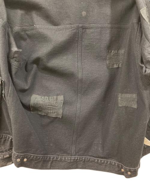 flagstuff（フラグスタフ）flagstuff (フラグスタフ) BORO TRACKER JACKET ブラック サイズ:Lの古着・服飾アイテム