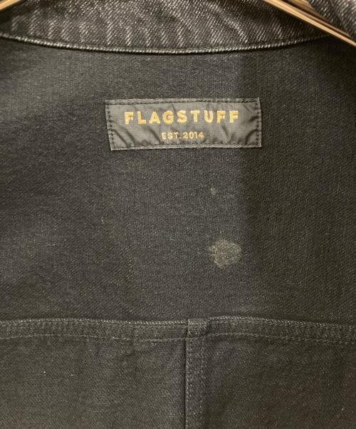 flagstuff（フラグスタフ）flagstuff (フラグスタフ) BORO TRACKER JACKET ブラック サイズ:Lの古着・服飾アイテム
