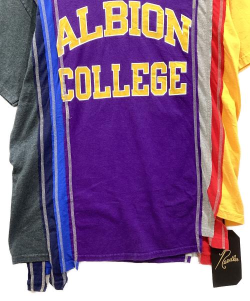 Rebuild by Needles（リビルドバイニードルス）Rebuild by Needles (リビルドバイニードルス) 7 Cuts Tee パープル サイズ:Mの古着・服飾アイテム