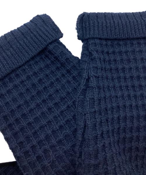 ARMANI JEANS（アルマーニジーンズ）ARMANI JEANS (アルマーニジーンズ) アーカイブワッフルニット ネイビー サイズ:Mの古着・服飾アイテム