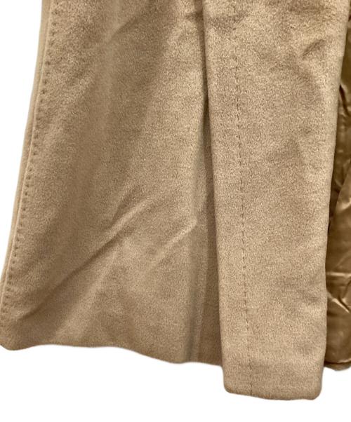 MaxMara（マックスマーラ）MaxMara (マックスマーラ) カシミア混ショルカラーコート ブラウン サイズ:SIZE 40の古着・服飾アイテム