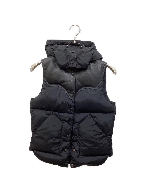 RockyMountainFeatherBed（ロッキーマウンテンフェザーベッド）RockyMountainFeatherBed (ロッキーマウンテンフェザーベッド) ダウンベスト ブラック サイズ:SIZE 7/8の古着・服飾アイテム