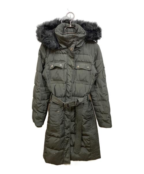 LAUREN RALPH LAUREN（ローレンラルフローレン）LAUREN RALPH LAUREN (ローレンラルフローレン) ミリタリーダウンコート オリーブ サイズ:XSの古着・服飾アイテム