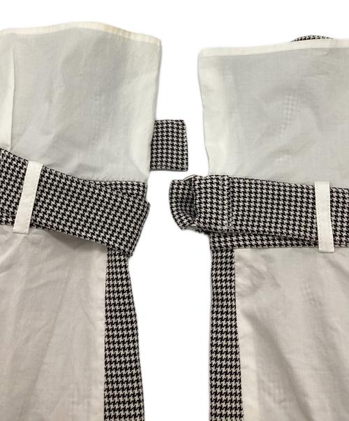 UN3D.（アンスリード）UN3D. (アンスリード) シャツドッキングニットトップス ホワイト サイズ:Freeの古着・服飾アイテム