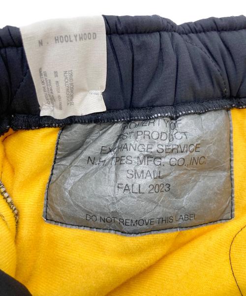 N.HOOLYWOOD（エヌ ハリウッド）N.HOOLYWOOD (エヌ ハリウッド) フリースパンツ ブラック サイズ:36の古着・服飾アイテム