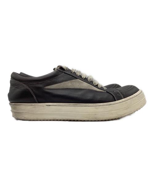 RICK OWENS（リックオウエンス）RICK OWENS (リックオウエンス) Vintage Low-Cut Sneakers ブラック サイズ:42の古着・服飾アイテム
