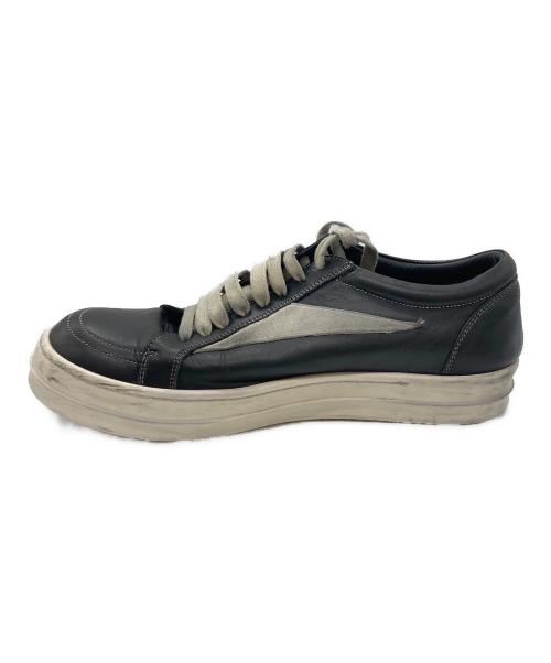 RICK OWENS（リックオウエンス）RICK OWENS (リックオウエンス) Vintage Low-Cut Sneakers ブラック サイズ:42の古着・服飾アイテム