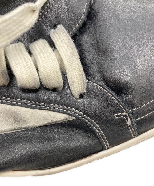 RICK OWENS（リックオウエンス）RICK OWENS (リックオウエンス) Vintage Low-Cut Sneakers ブラック サイズ:42の古着・服飾アイテム