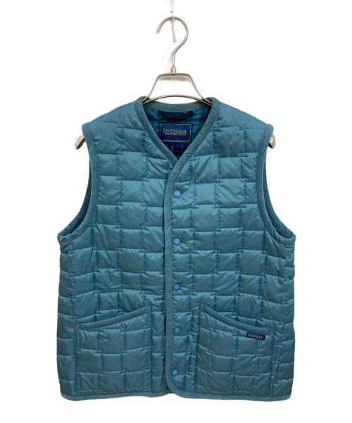 LAVENHAM（ラベンハム）LAVENHAM (ラベンハム) Thornham Cube Quilt Womens ブルー サイズ:Mの古着・服飾アイテム