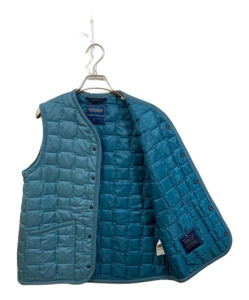 LAVENHAM（ラベンハム）LAVENHAM (ラベンハム) Thornham Cube Quilt Womens ブルー サイズ:Mの古着・服飾アイテム