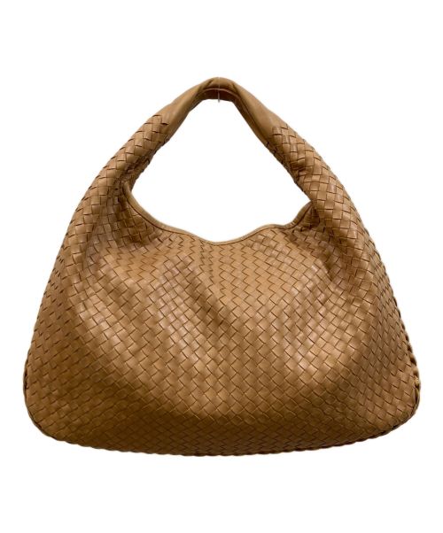 BOTTEGA VENETA（ボッテガベネタ）BOTTEGA VENETA (ボッテガベネタ) イントレチャート ホーボーバッグ ブラウンの古着・服飾アイテム