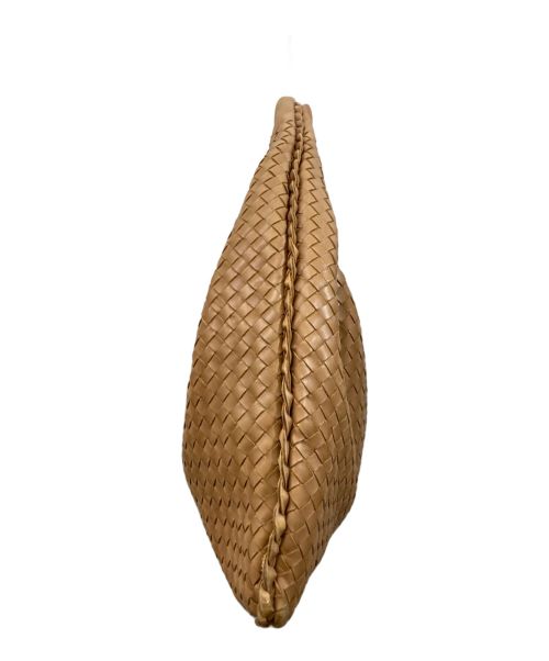 BOTTEGA VENETA（ボッテガベネタ）BOTTEGA VENETA (ボッテガベネタ) イントレチャート ホーボーバッグ ブラウンの古着・服飾アイテム