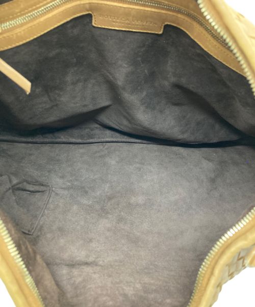 BOTTEGA VENETA（ボッテガベネタ）BOTTEGA VENETA (ボッテガベネタ) イントレチャート ホーボーバッグ ブラウンの古着・服飾アイテム