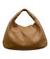BOTTEGA VENETA（ボッテガベネタ）の古着「イントレチャート ホーボーバッグ」｜ブラウン