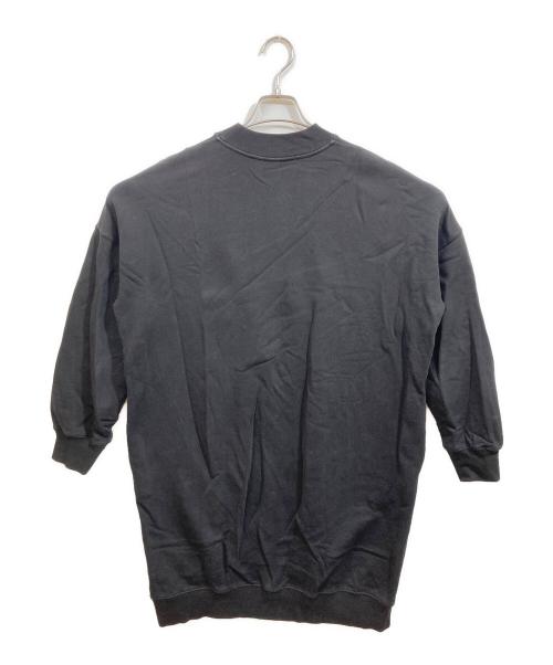 MSGM（エムエスジーエム）MSGM (エムエスジーエム) オーバーサイズスウェット ブラック サイズ:Sの古着・服飾アイテム