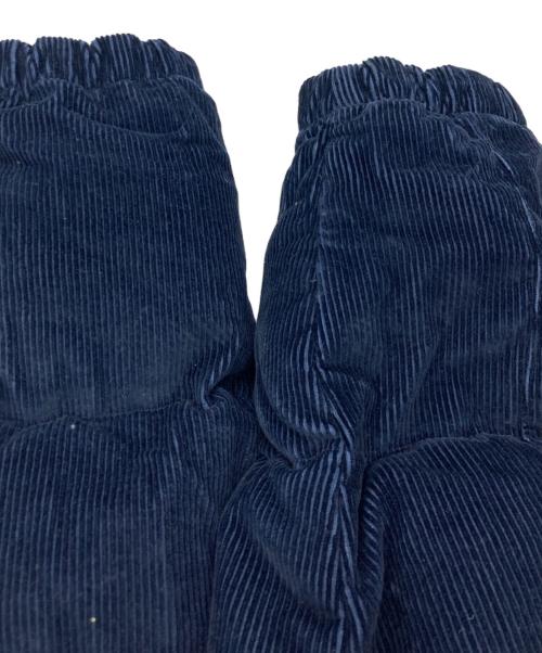 POLO RALPH LAUREN（ポロ・ラルフローレン）POLO RALPH LAUREN (ポロ・ラルフローレン) コーデュロイダウンジャケット ネイビー サイズ:Sの古着・服飾アイテム