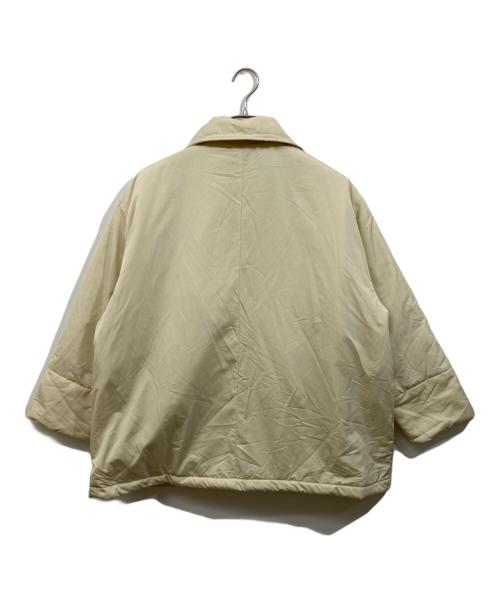 Lawgy（ラウジー）lawgy (ラウジー) tortoiseshell stitch over quilting coat ベージュ サイズ:Freeの古着・服飾アイテム