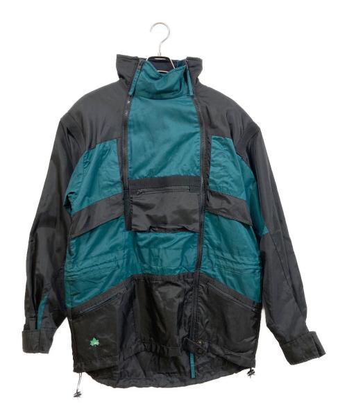 LOGOS（ロゴス）LOGOS (ロゴス) 90‘s STEEP TECH type nylon jacket グリーン サイズ:Lの古着・服飾アイテム
